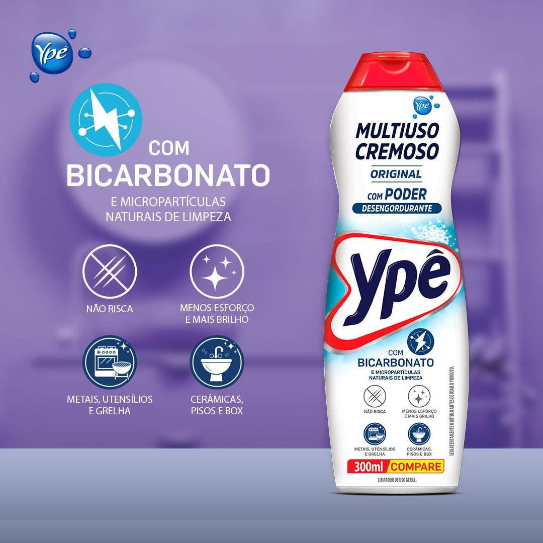 Saponaceo Ype Multiuso Cremoso Original 300ml