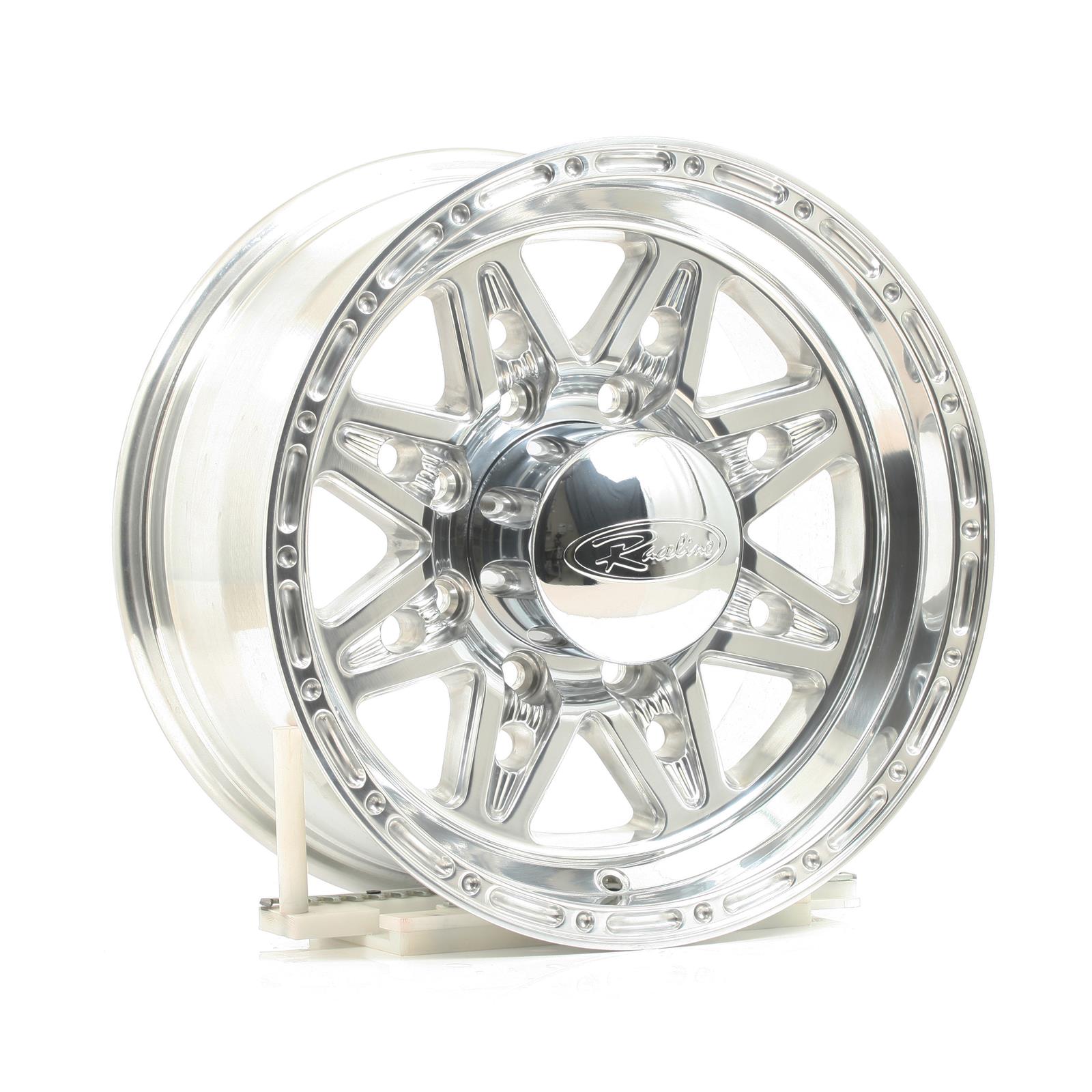 Raceline Wheels 888-68080 Raceline Wheels Renegade 8 Polished Wheels