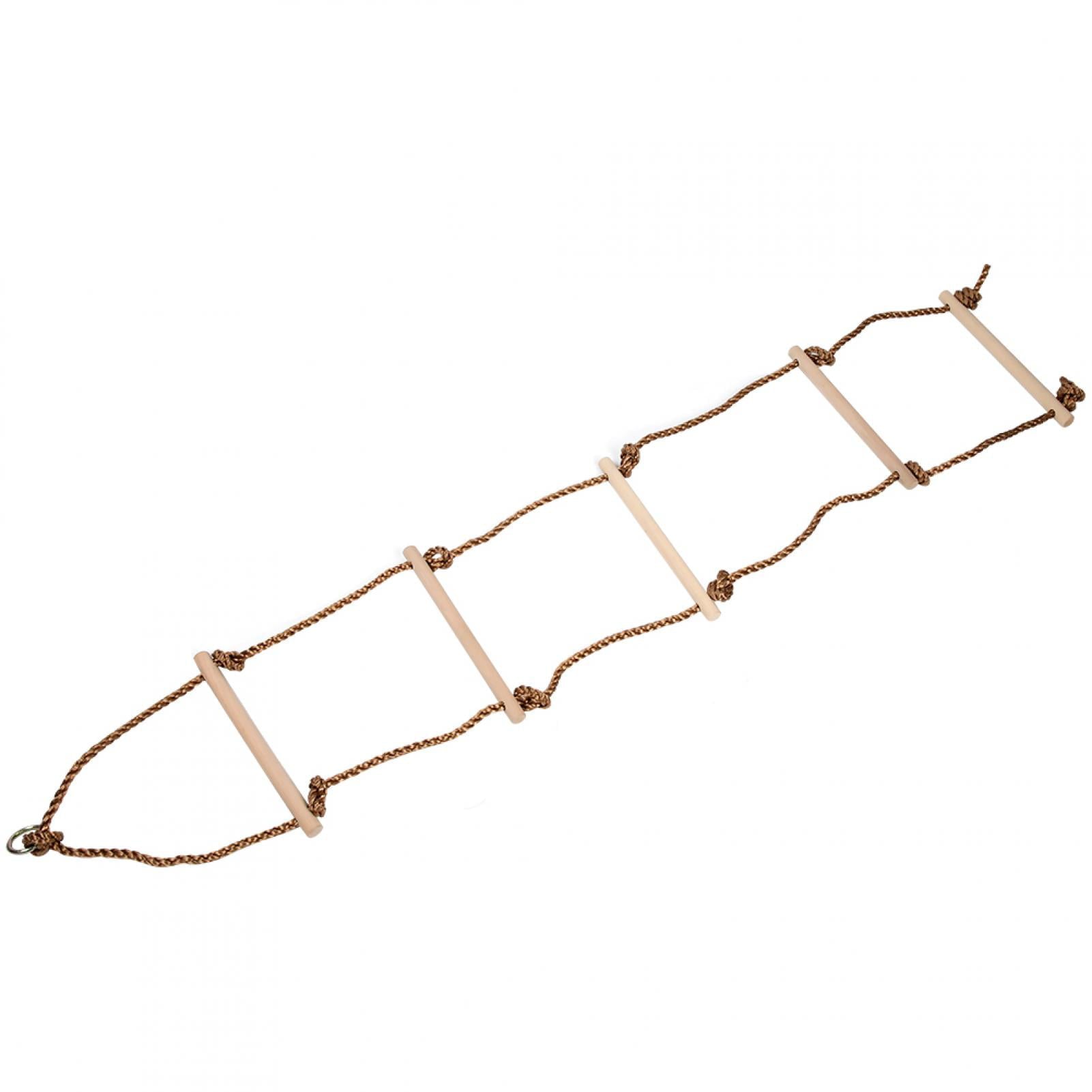 Made Of Wood Environmentally Friendly Children Rope Ladder， Children Climbing Ladder， For Children Adults
