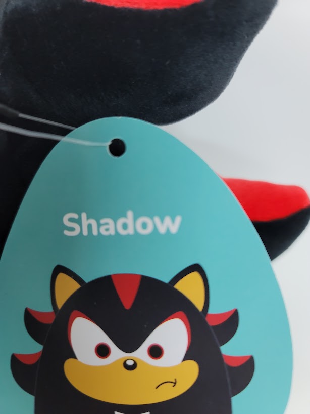 Squishmallows Official Kellytoys Plush 8 Inch Shadow the Hedge Hog Sonic Ultimate Soft Plush Stuffed Toy