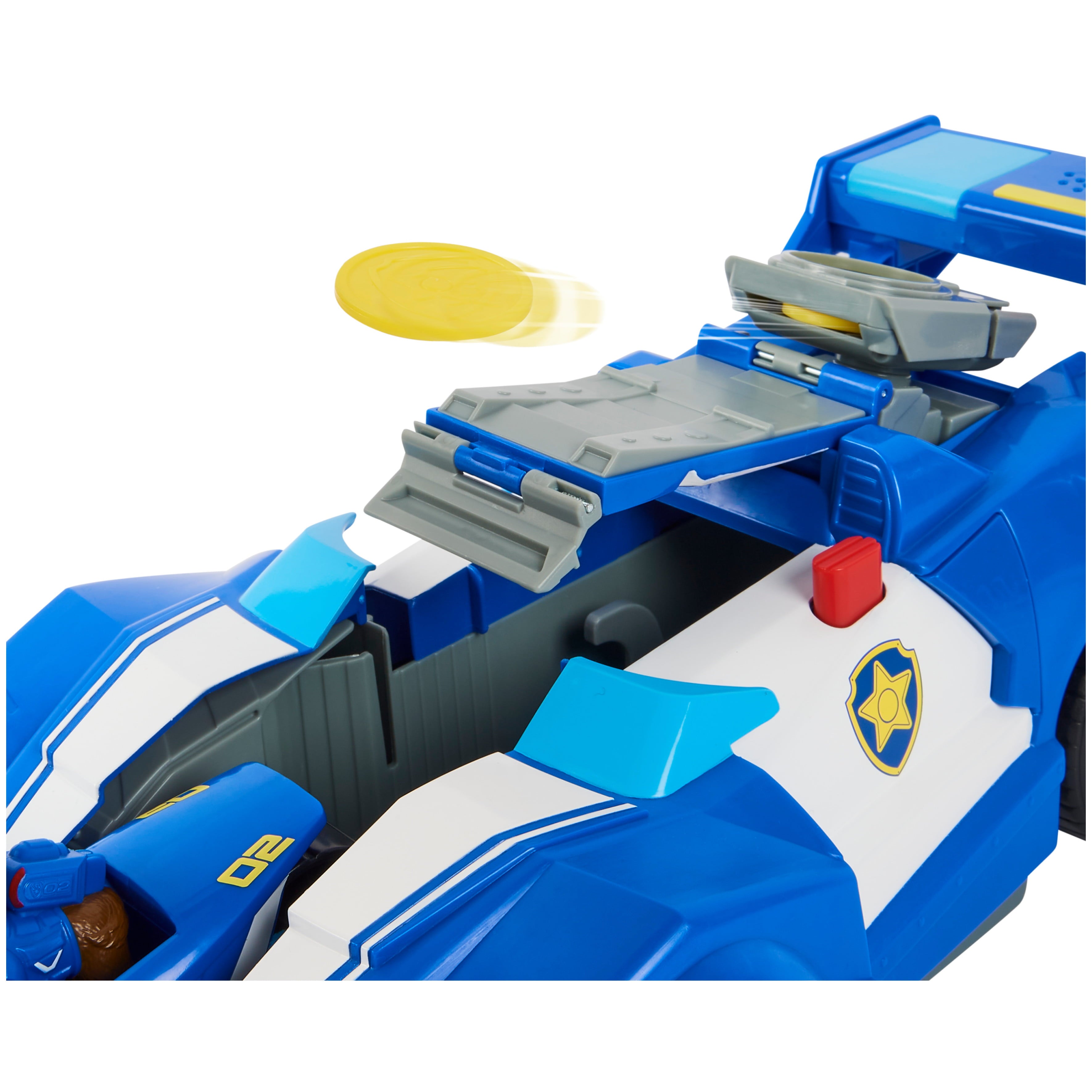 PAW Patrol， Chase 2-in-1 Transforming Movie City Cruiser and Motorcycle