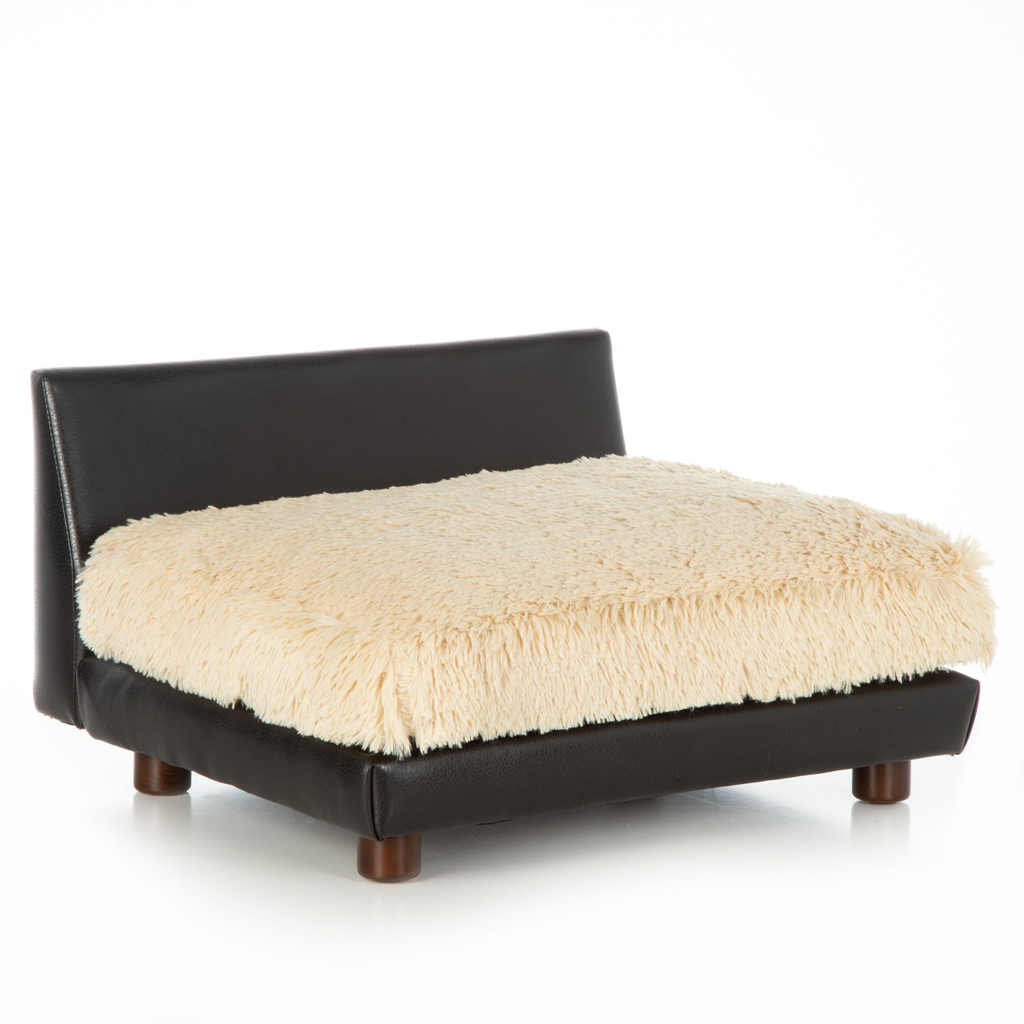 Club Nine Pets Roma Orthopedic Dog Bed， Large， Camel.