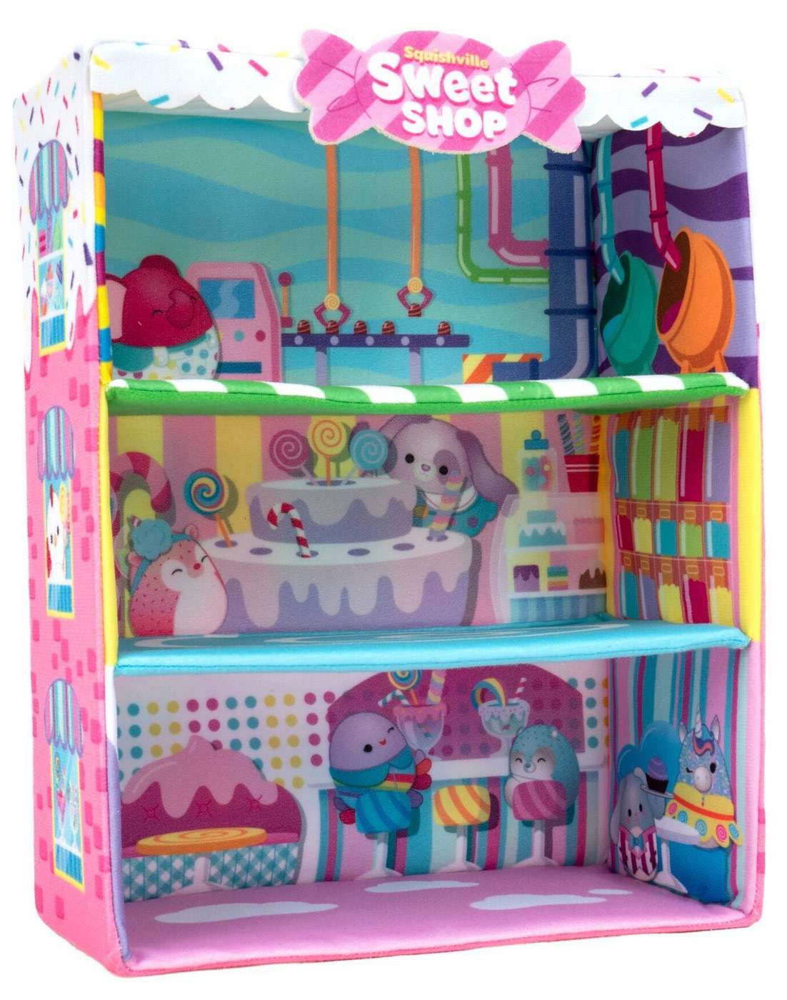 Squishmallows Squishville! Sweet Shop Mini Plush Playset
