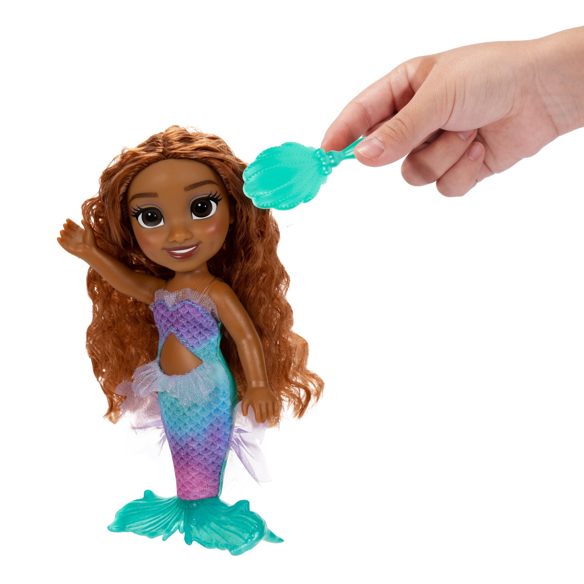 Disney Little Mermaid 6 inch Petite Ariel Fashion Doll with Seashell Brush Inspired by the Movie