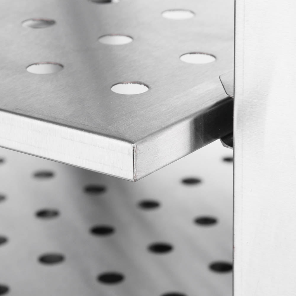 Yescom Pizza Food Warmer Commercial Countertop Display Case 2 Tier