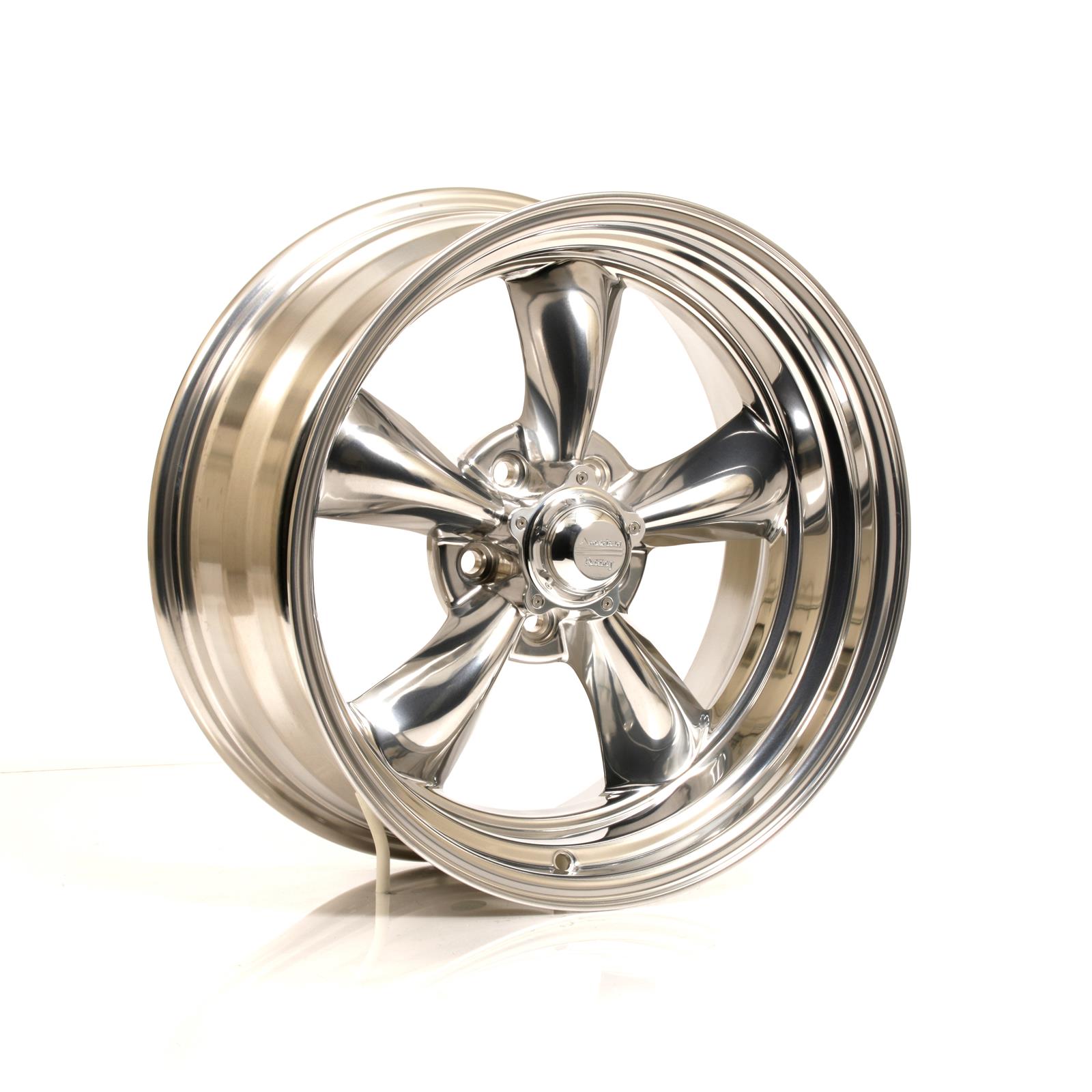 American Racing VN5158865 American Racing VN515 Polished Torq-Thrust II One-Piece Wheels