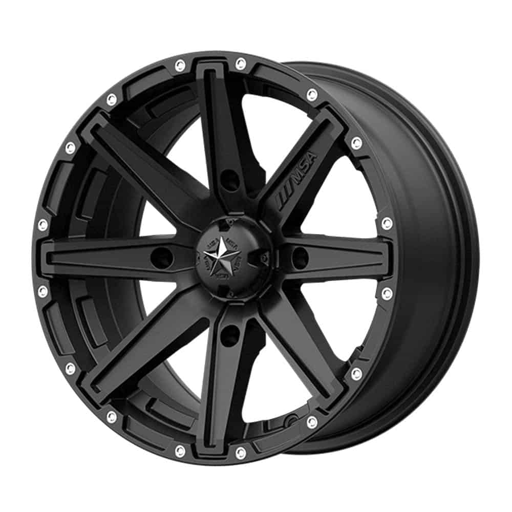 MSA Offroad Wheels M33 CLUTCH MA33 14X10 4X156 S-BLK 00MM