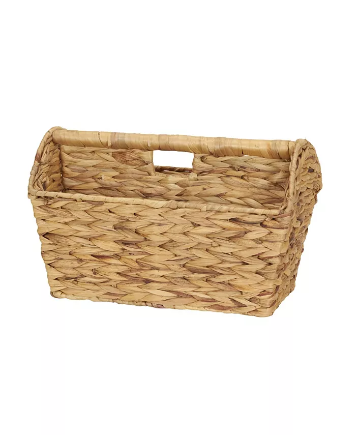 Household Essentials Water Hyacinth Magazine Rack