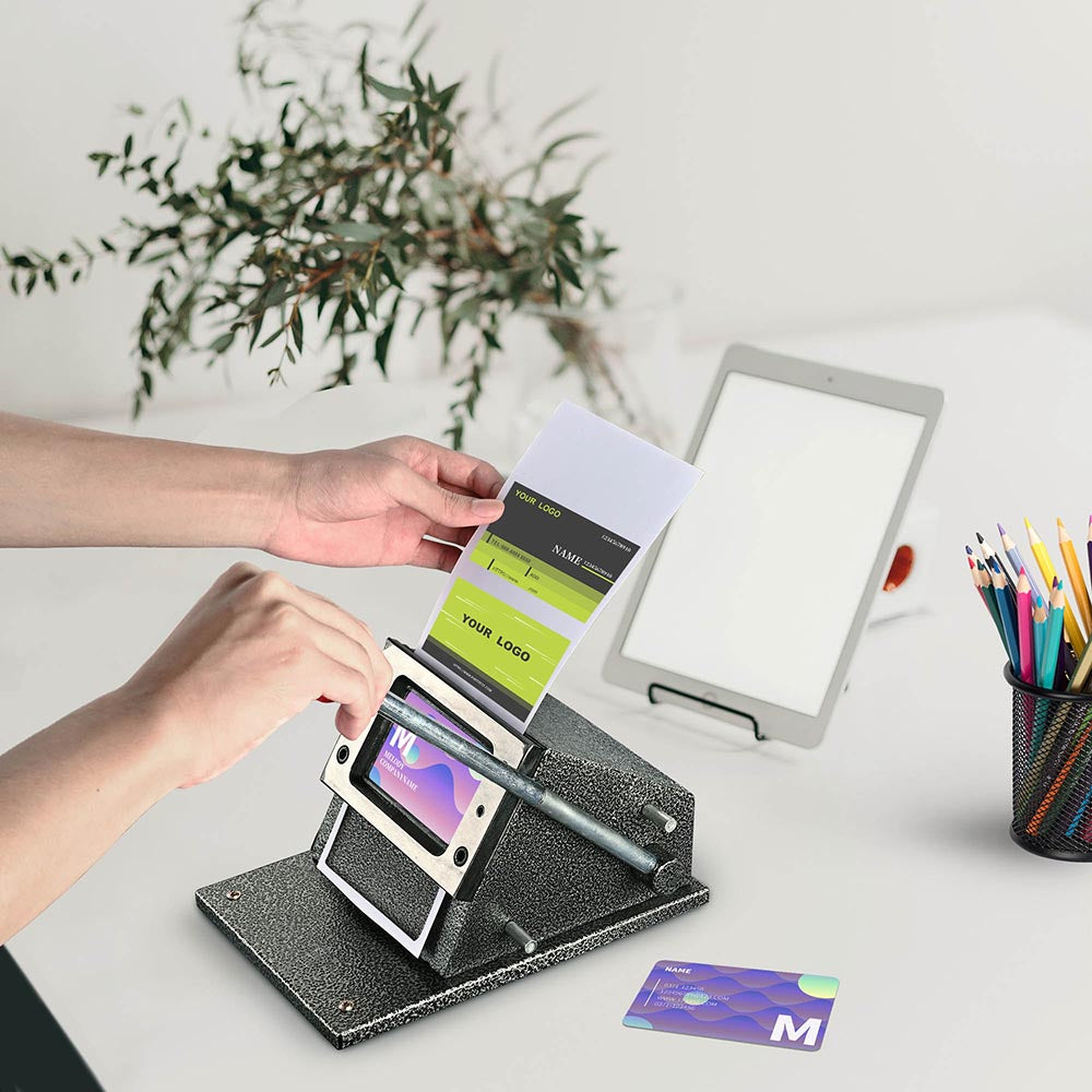 Yescom Heavy Duty Business Name ID Card Die Cutter