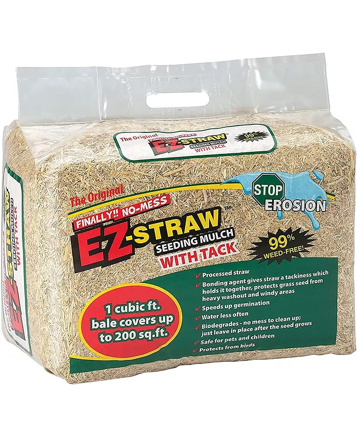 EZ-Straw Seeding Mulch With Tack 11 lb