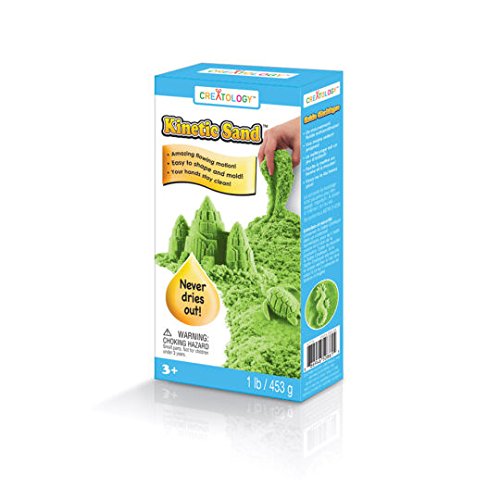 Kinetic Sand, Neon Green by Creatology