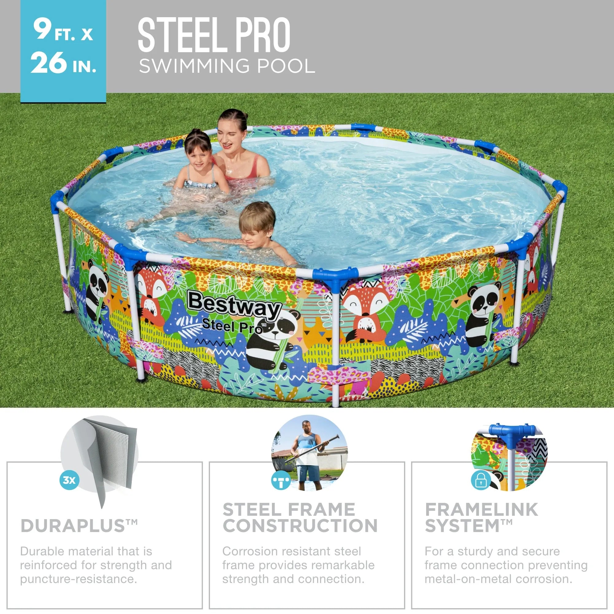 Bestway Steel Pro 9' x 26