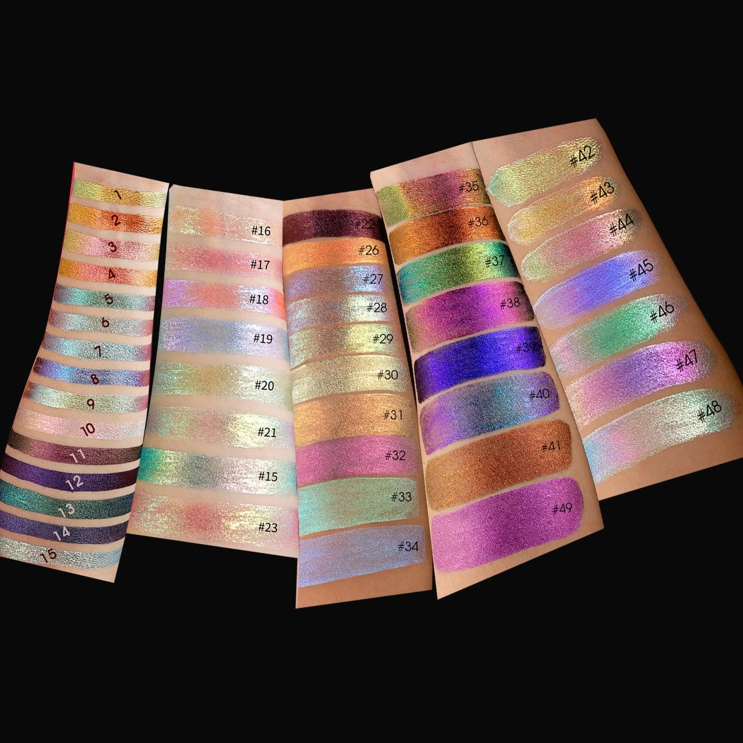 High Pigmented Liquid Multichrome Eyeshadow Chameleon Duochrome Eyeshadow