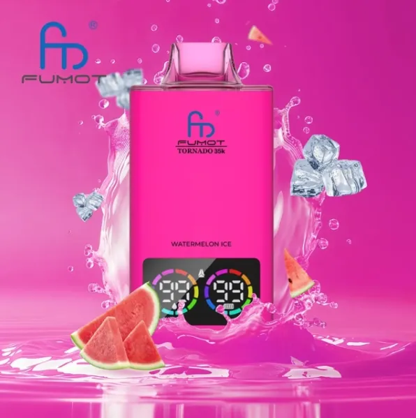 🍉🍓❄️ Fumot Tornado 35K – 35,000-Puff Disposable Vape | Maximum Enjoyment
