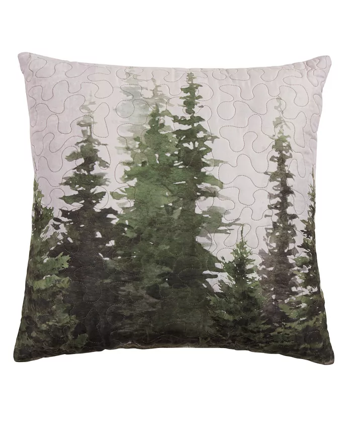 Donna Sharp Bear Panels Tree Decorative Pillow， 18
