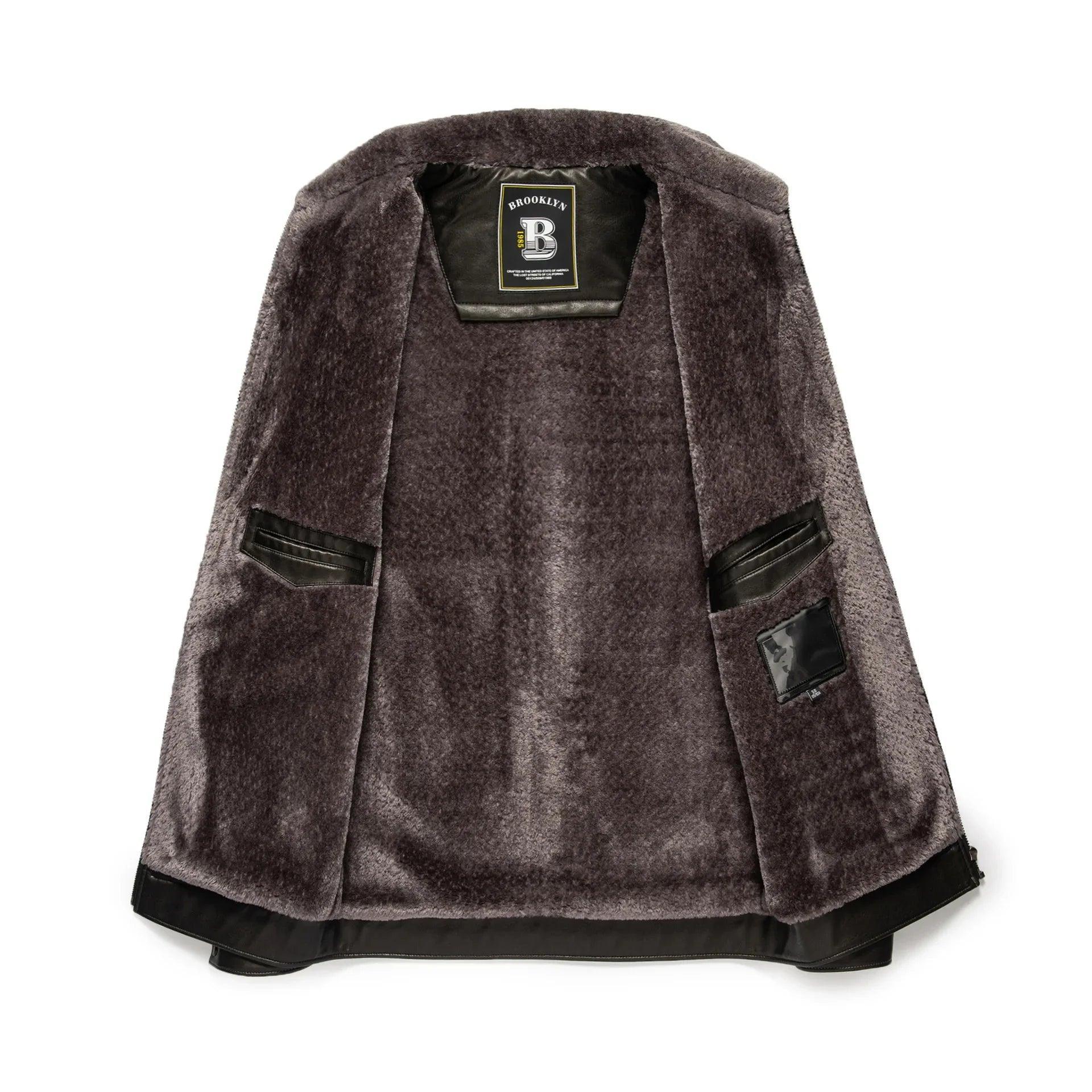 Jaqueta Brooklyn™ em Couro Luxuoso / A União de Sofisticação e Conforto para o Inverno!