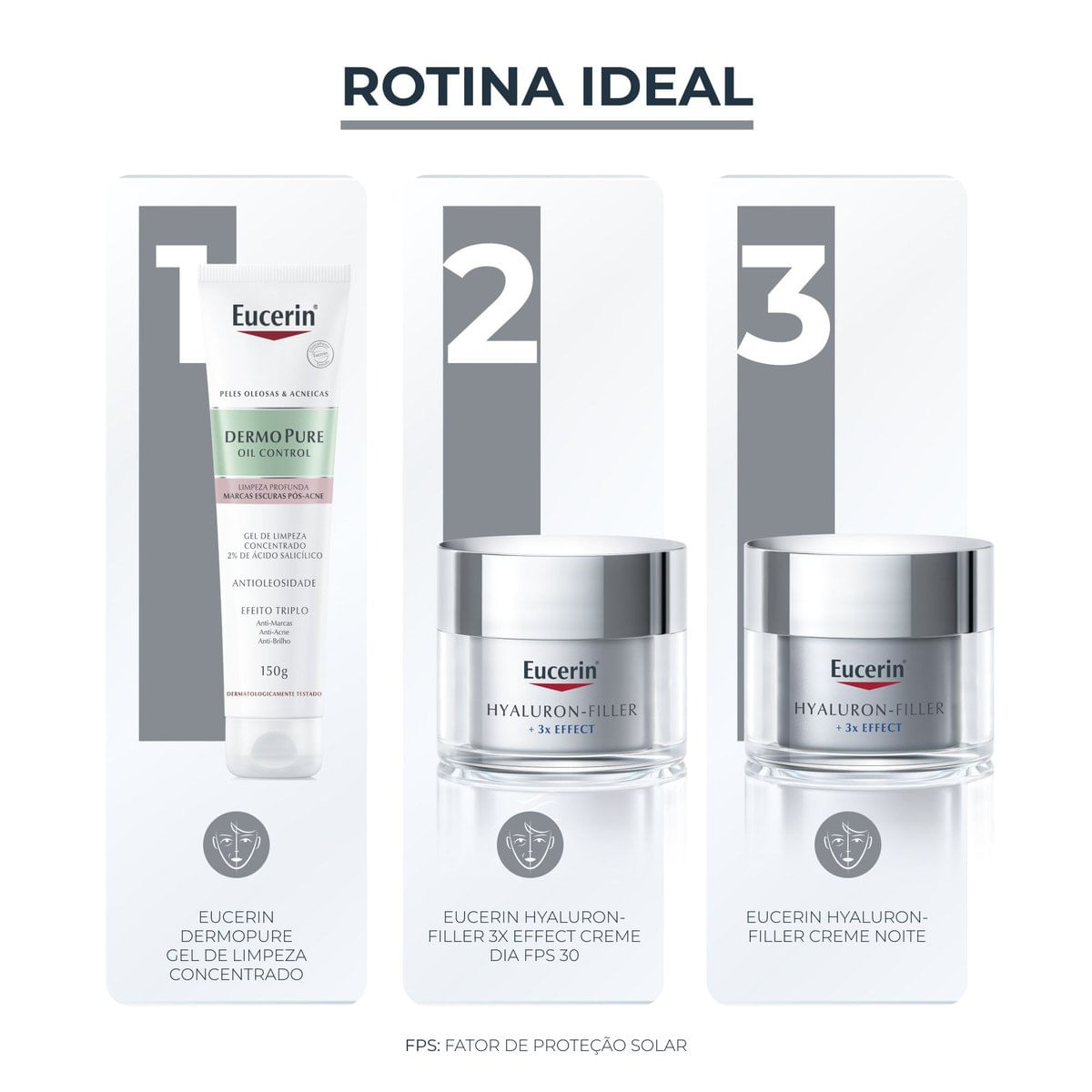 Creme Dia Antirrugas FPS 30 Eucerin Hy-fi 3x Effect 50ml