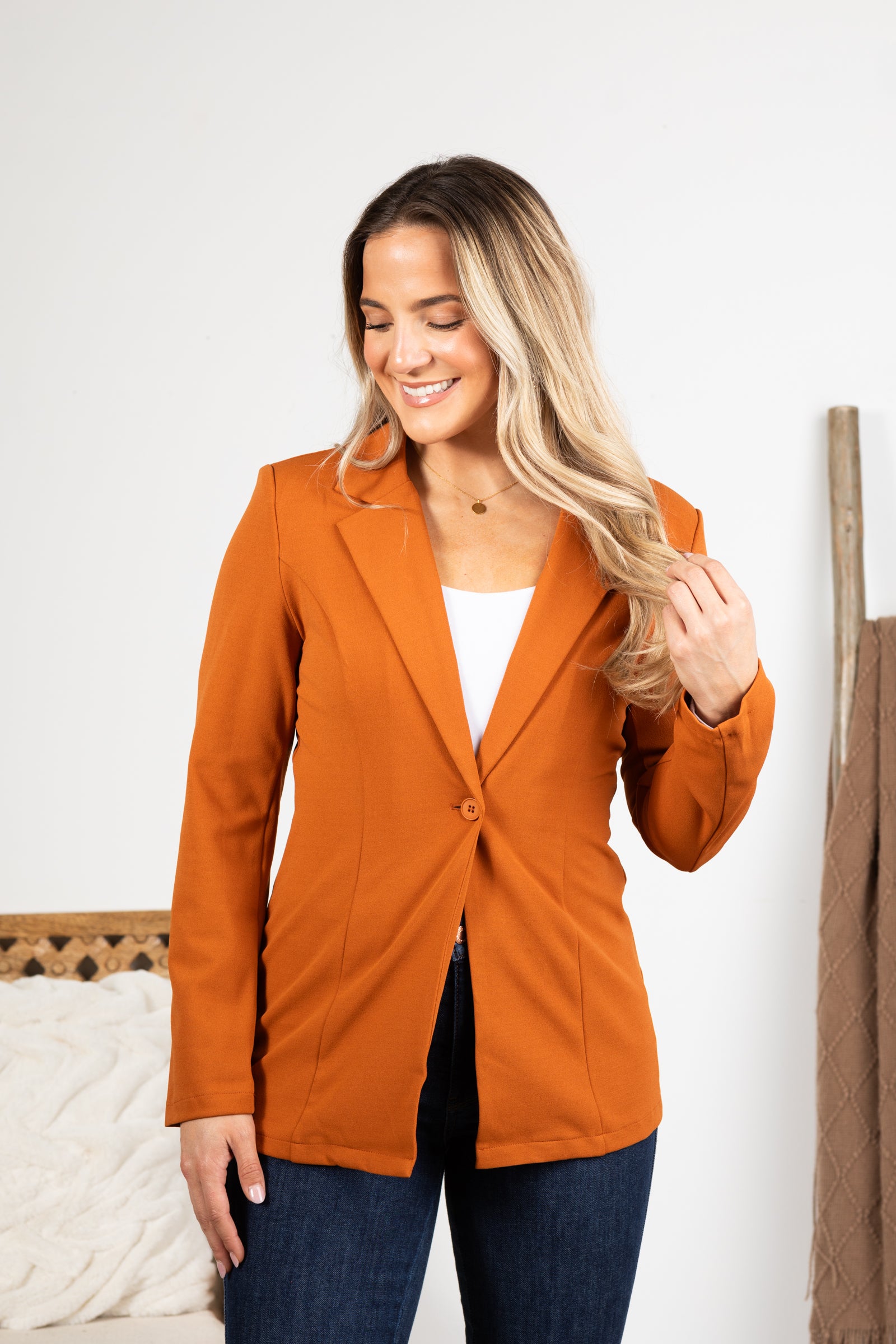 Techno Crepe Blazers