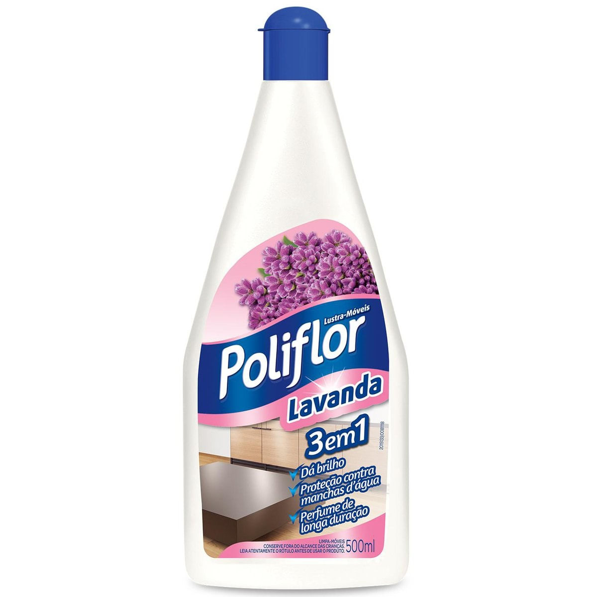 Lustra Moveis Poliflor Lavanda 500ml