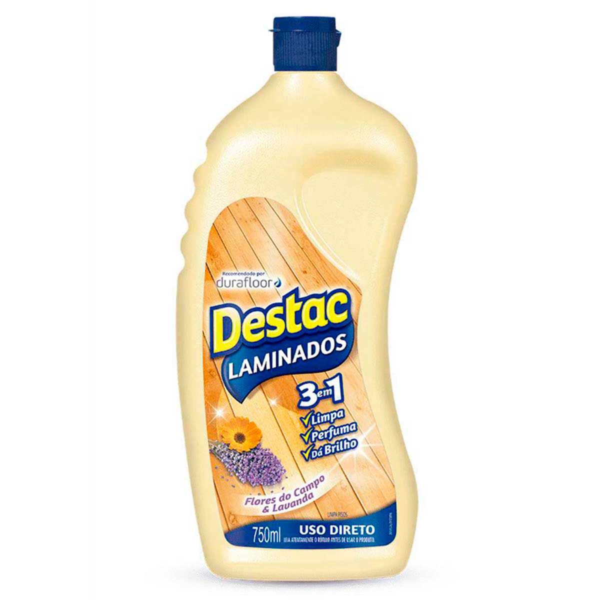 Limpa Piso Destac para Pisos Laminados Flores do Campo e Lavanda 750ml