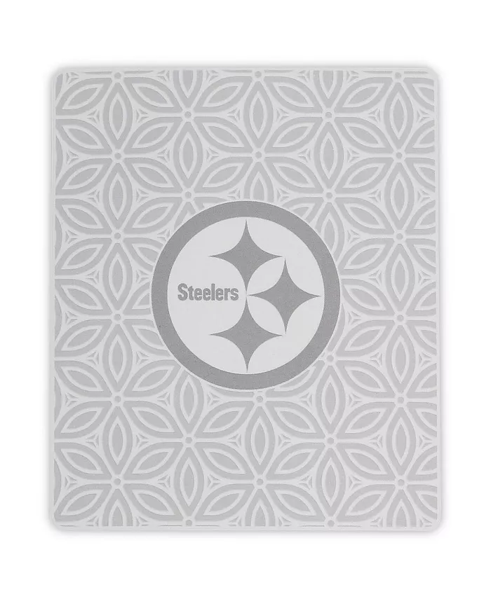 Northwest Company The Pittsburgh Steelers 50'' x 60'' Floral Raschel Throw Blanket