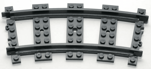 Lego Train 16 Pieces of RC Curved Track Circle
