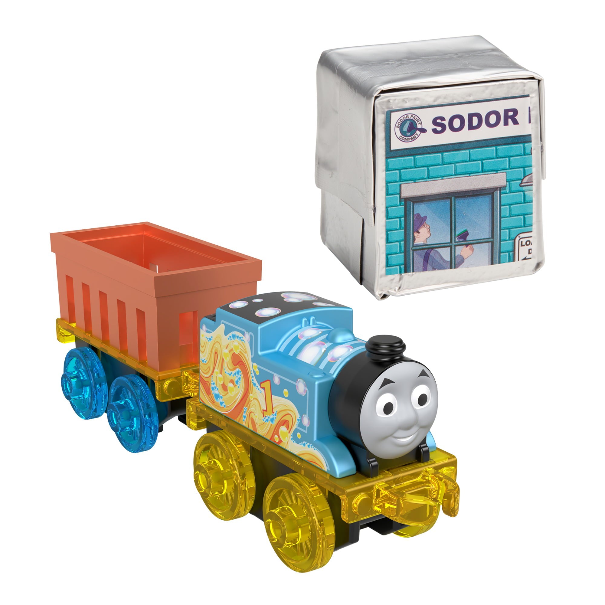 Thomas and Friends MINIS Fizz 'n Go Cargo Surprise Thomas and Dragon
