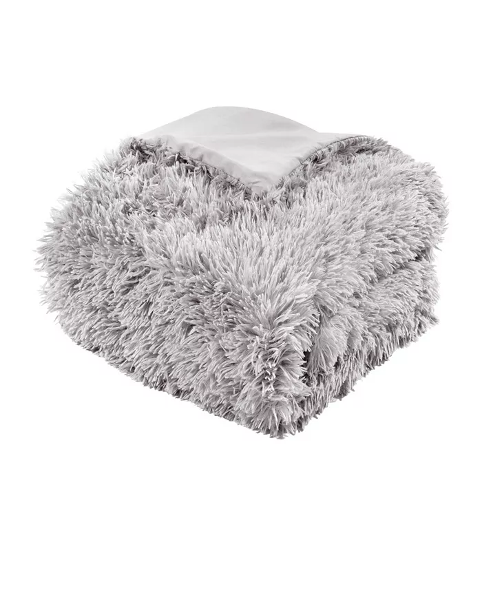 Lush Dandeacutecor Emma Faux Fur Throw Blanket
