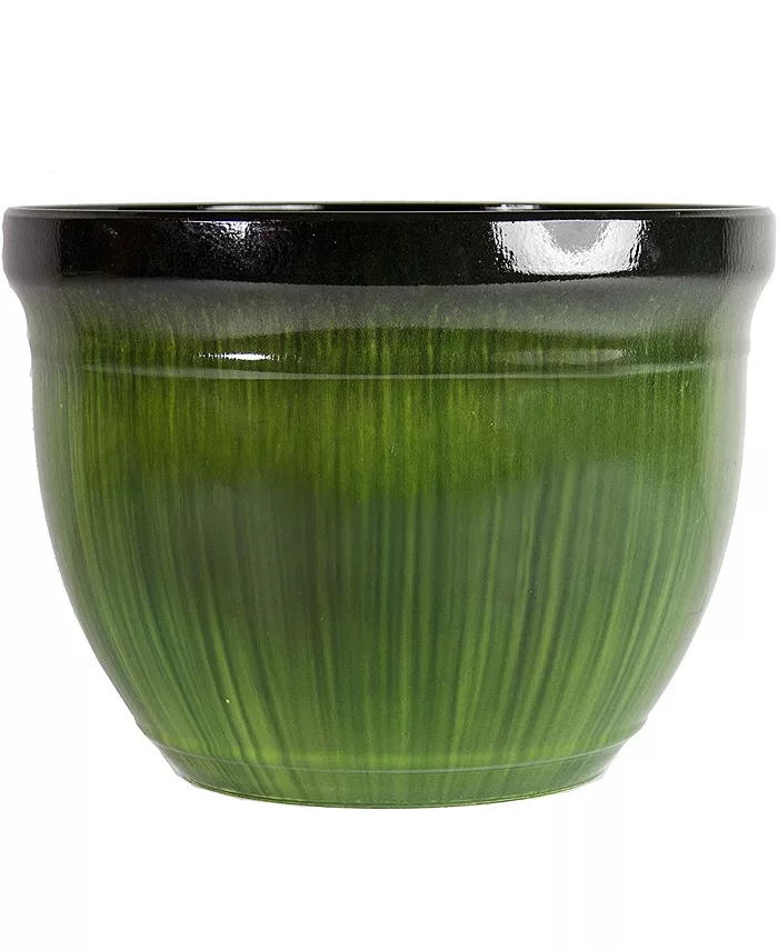 Gardener's Select Gardener Select Madison Planter Green Drip 15