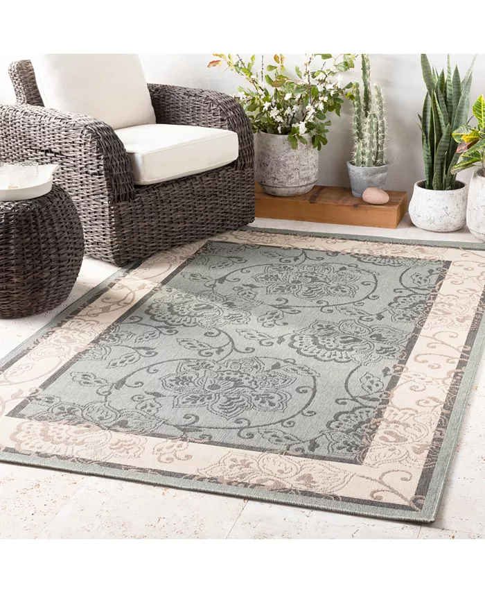 Surya Alfresco ALF-9594 Sage 7'3