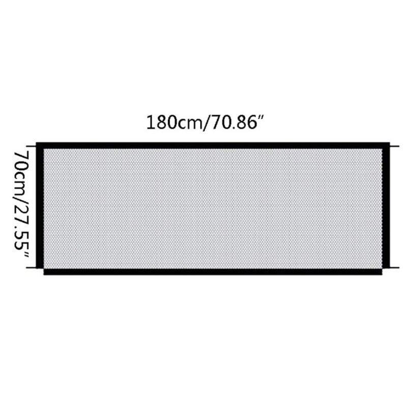 Pet Gates for Dogs Cat Gate for the House Retractable Dog Gate for Stairs， Doorways