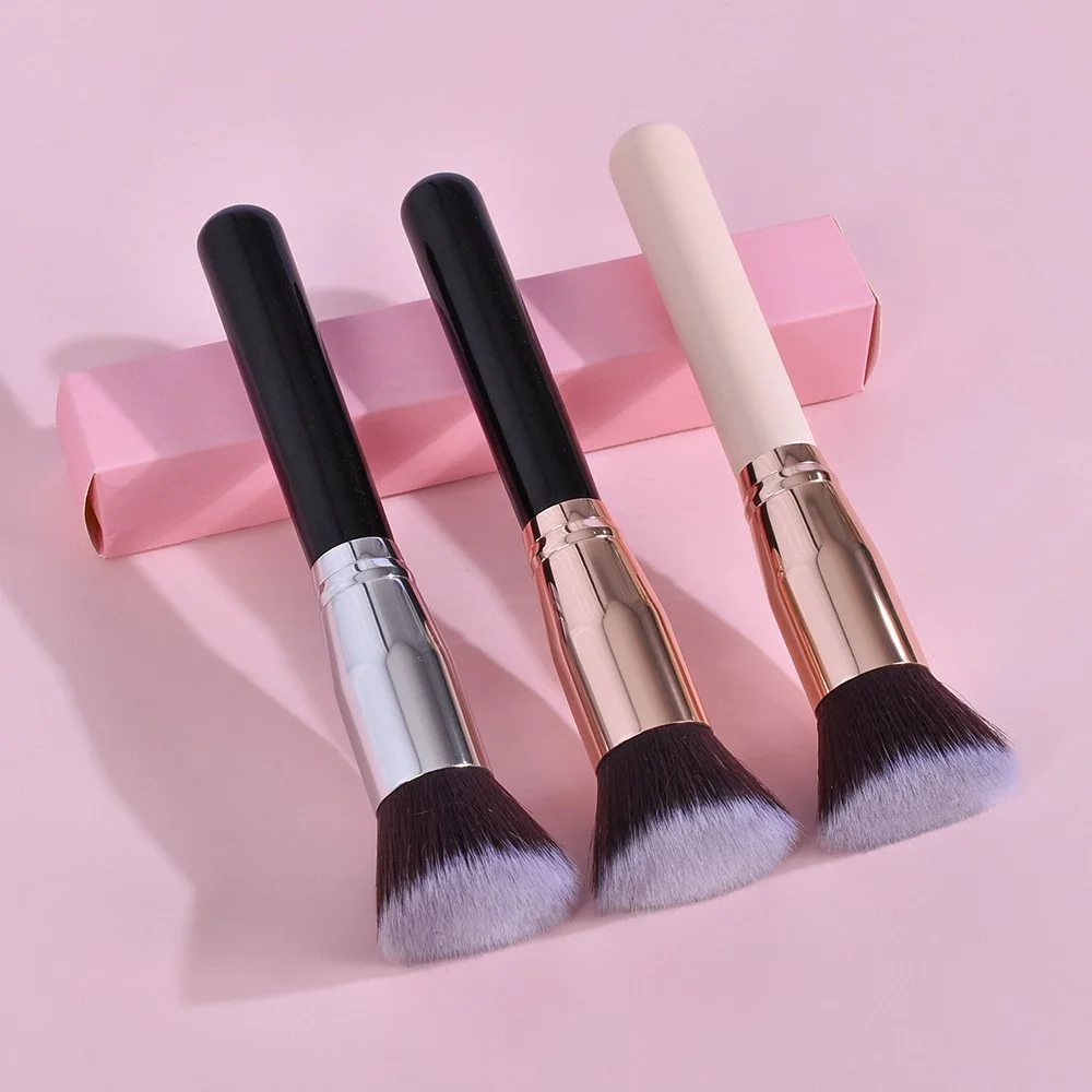 Custom Makeup Brush Synthetic Fibers Foundation Brush Private Label