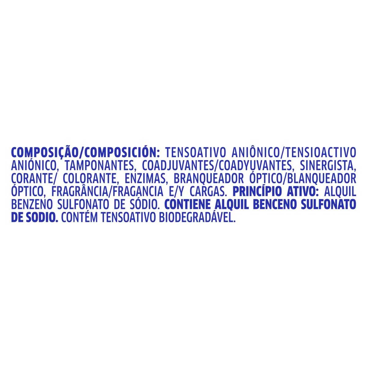 Sabao em Po Brilhante Limpeza Total 2,2Kg Tamanho Familia