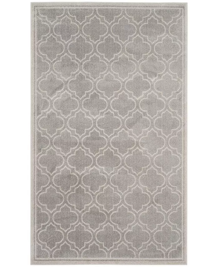 Safavieh Amherst 412 Light Gray and Ivory Area Rug Collection