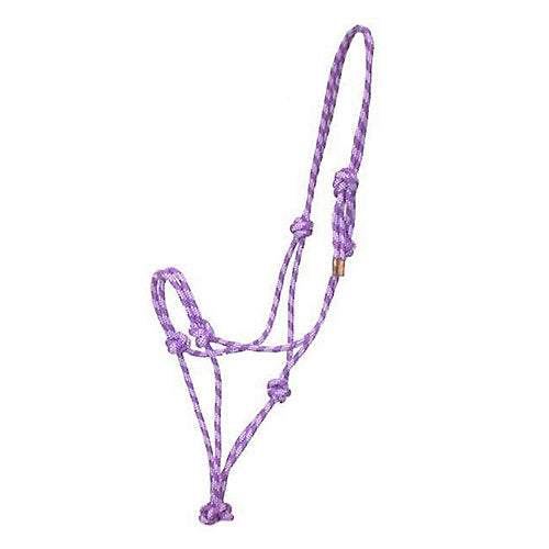 Tabelo Cowboy Rope Halter Lt Purple/Purple