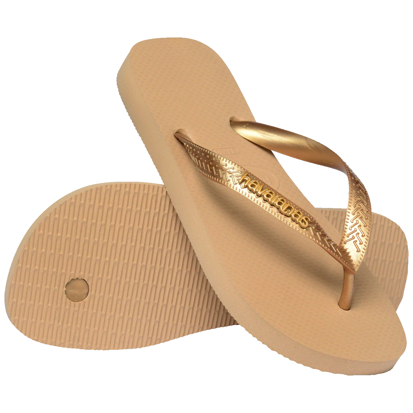 Chinelo Havaianas Top Logo Metálico