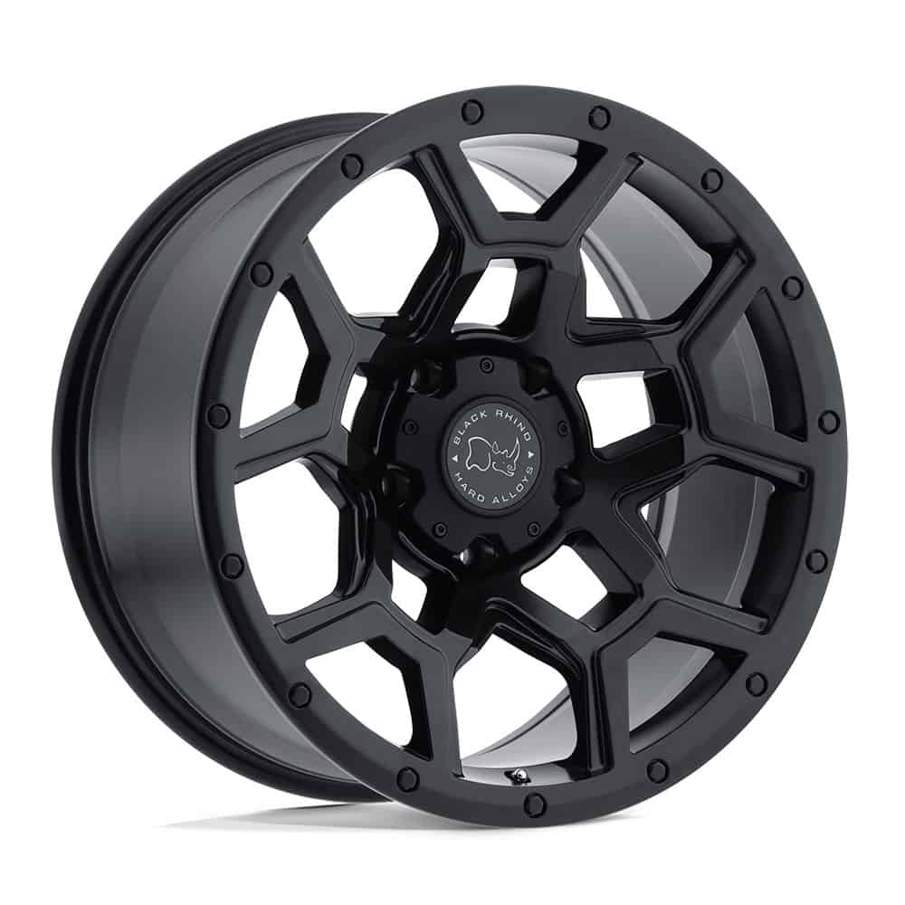 Black Rhino BRVRL 17X9.5 5X5.0 M-BLK -18MM