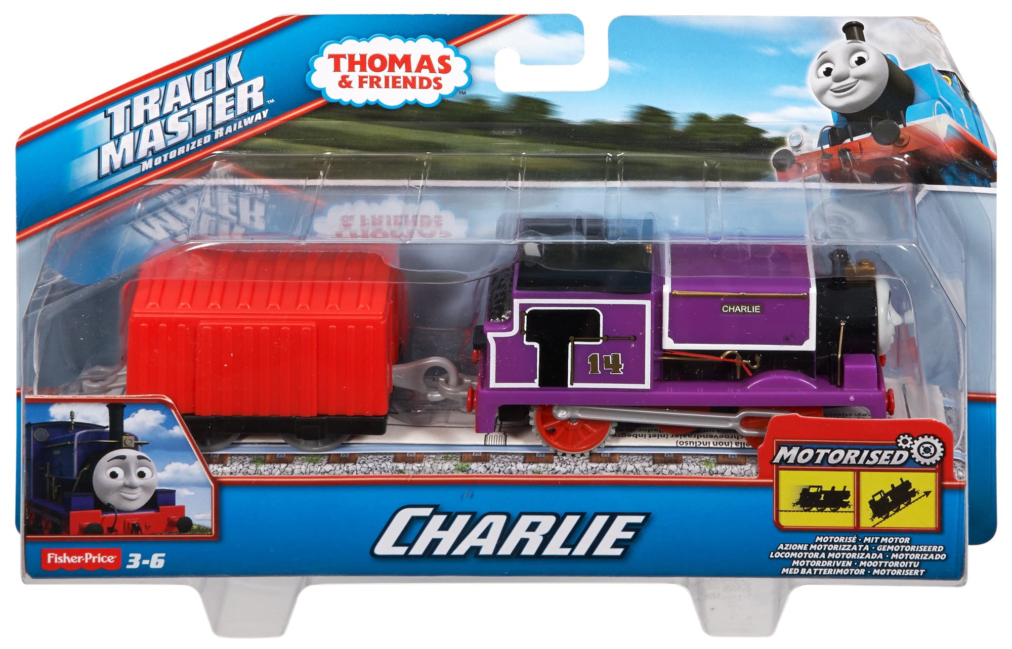 Thomas and Friends TrackMaster， Motorized Charlie Engine