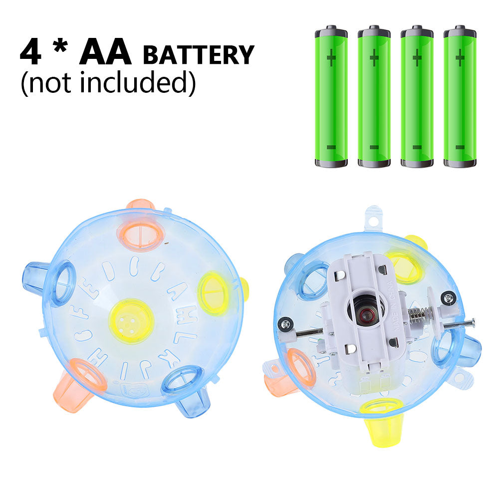 HOTBEST Flash Jumping Ball Creatie Dog Bouncing Ball Jumping ibrating Ball Flashing Jumping Pet Ball With Colorful LED Lights And Music
