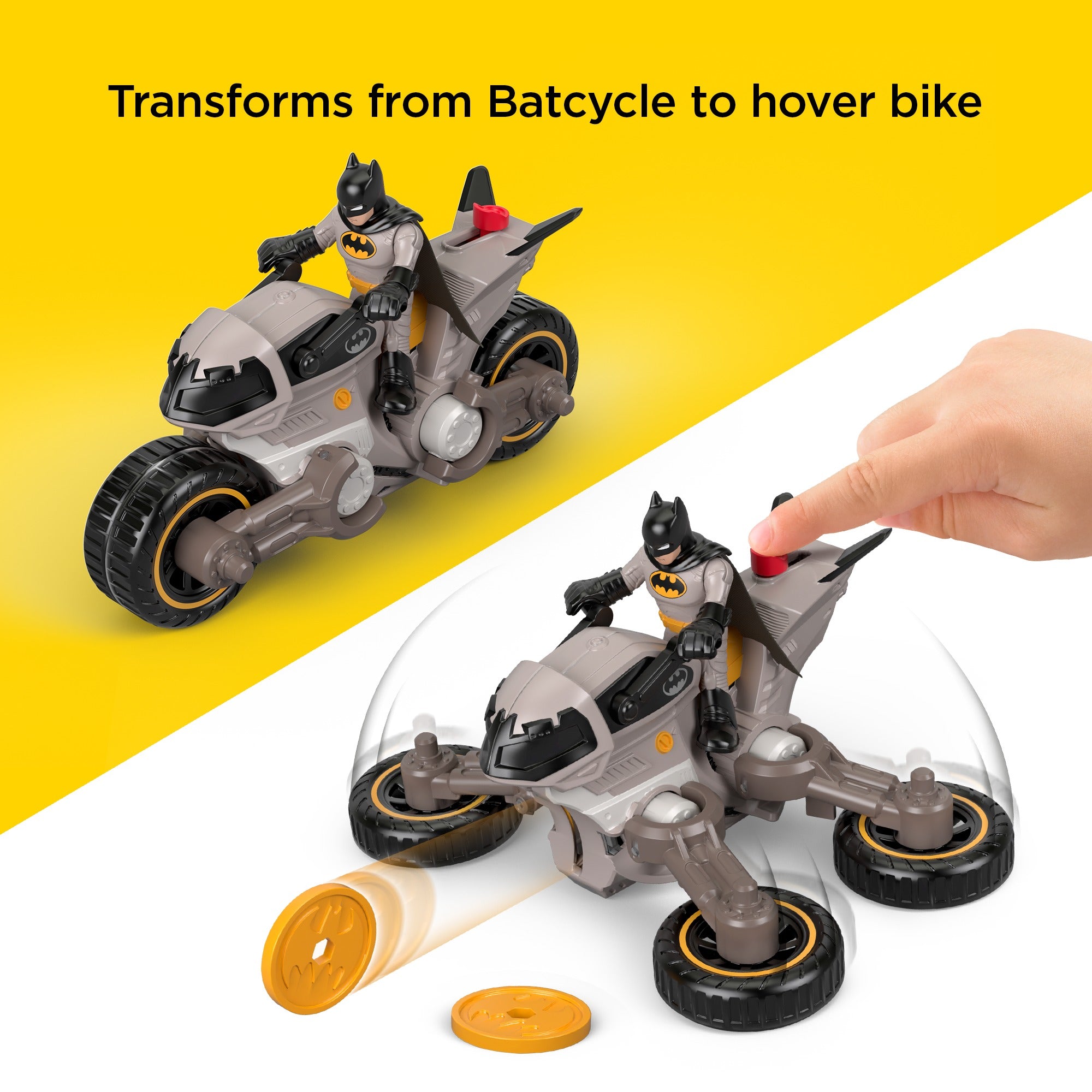 Imaginext DC Super Friends Batman and Batcycle