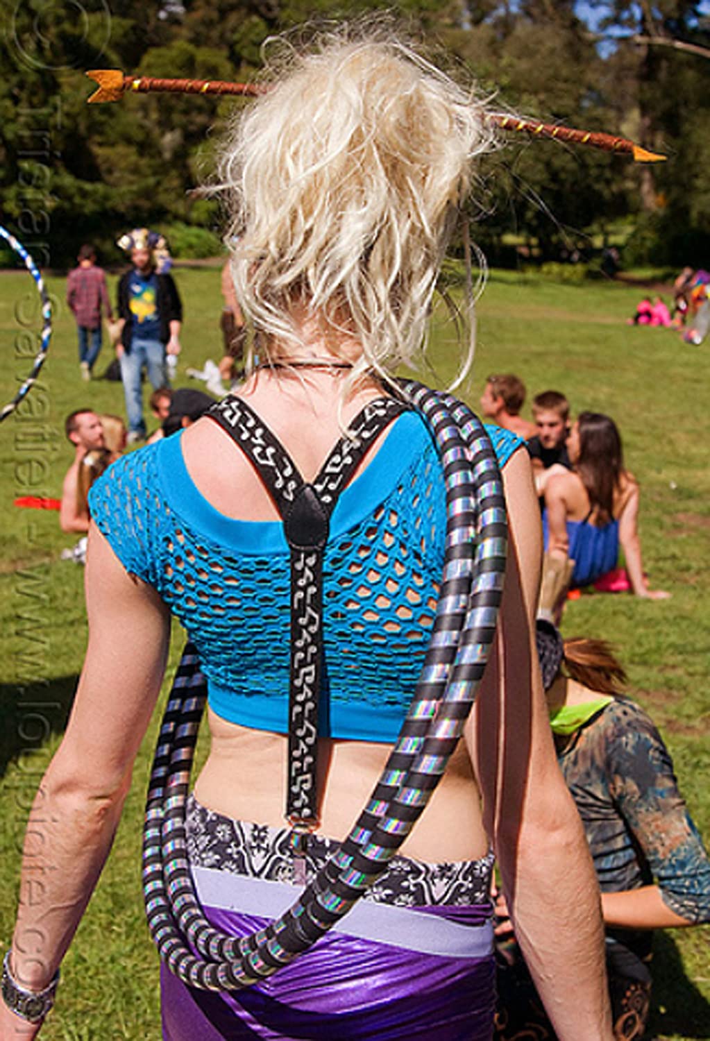 Ultra-Grip Pro Hoops (100cm/39') UV Weighted Travel Hoop/Hoops for Exercise， Dance and Fitness! (680g) NO Instructions Needed - Same Day Dispatch!