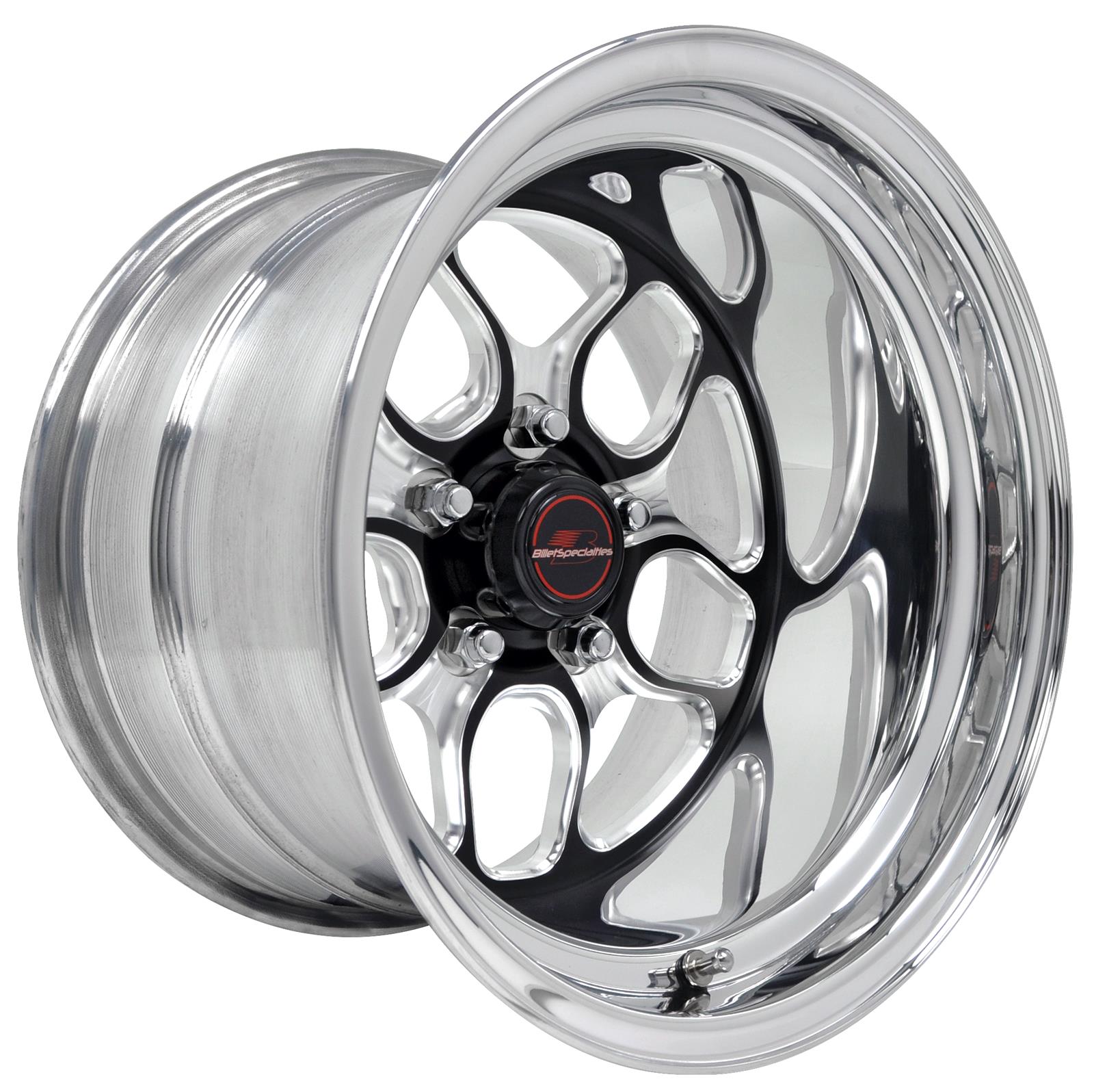 Billet Specialties BRS025106540N Billet Specialties Win Lite Black Anodized Wheels