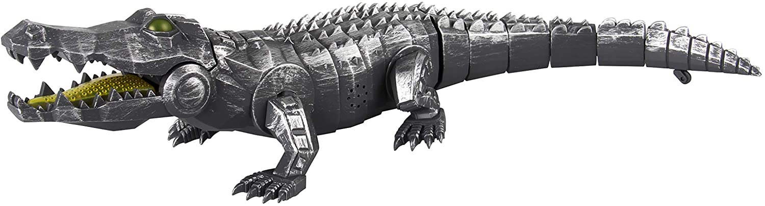 Live Creatures Crocodile Robots for Kids， Alligator Toy Robot Battery Operated