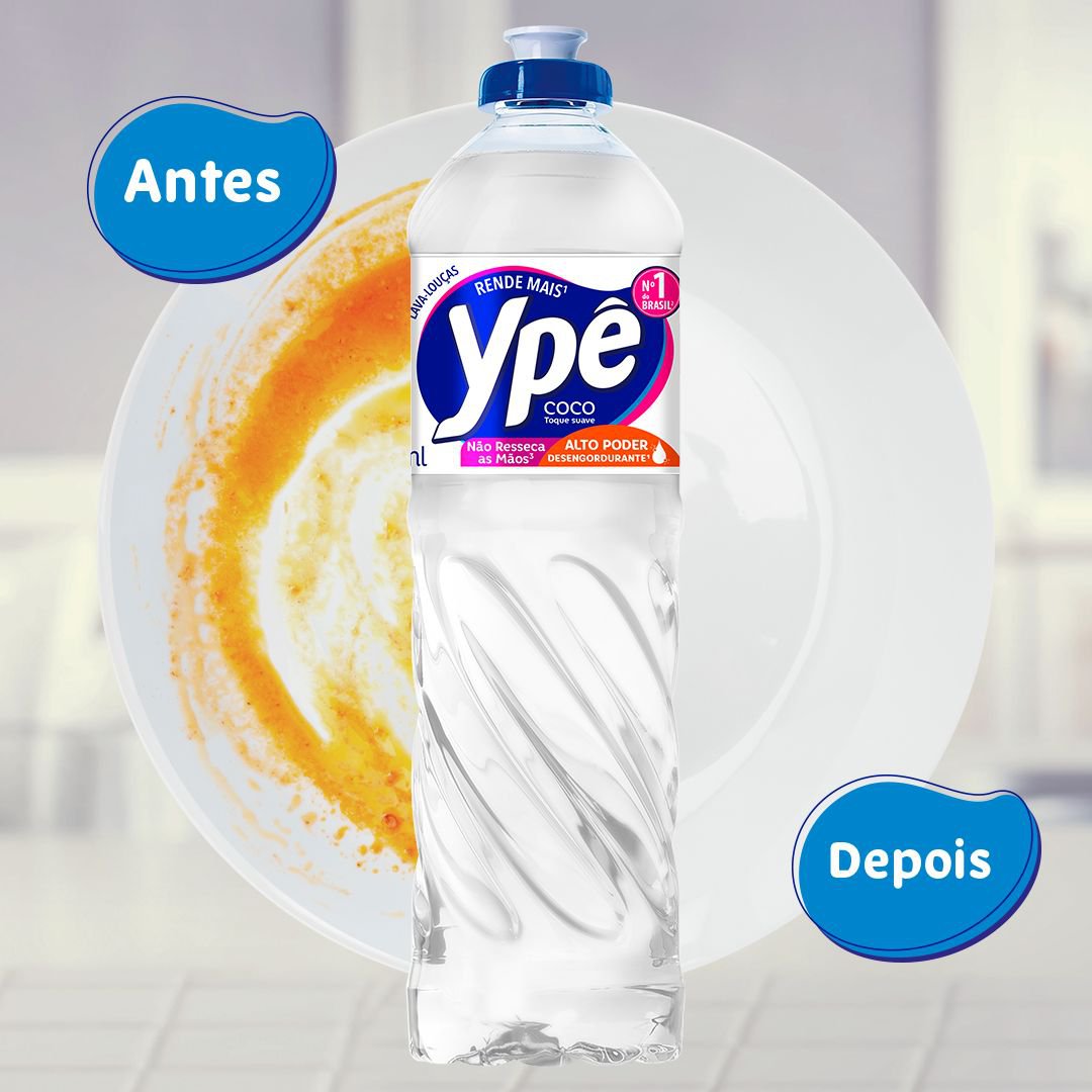 Detergente Ype Coco 500ml