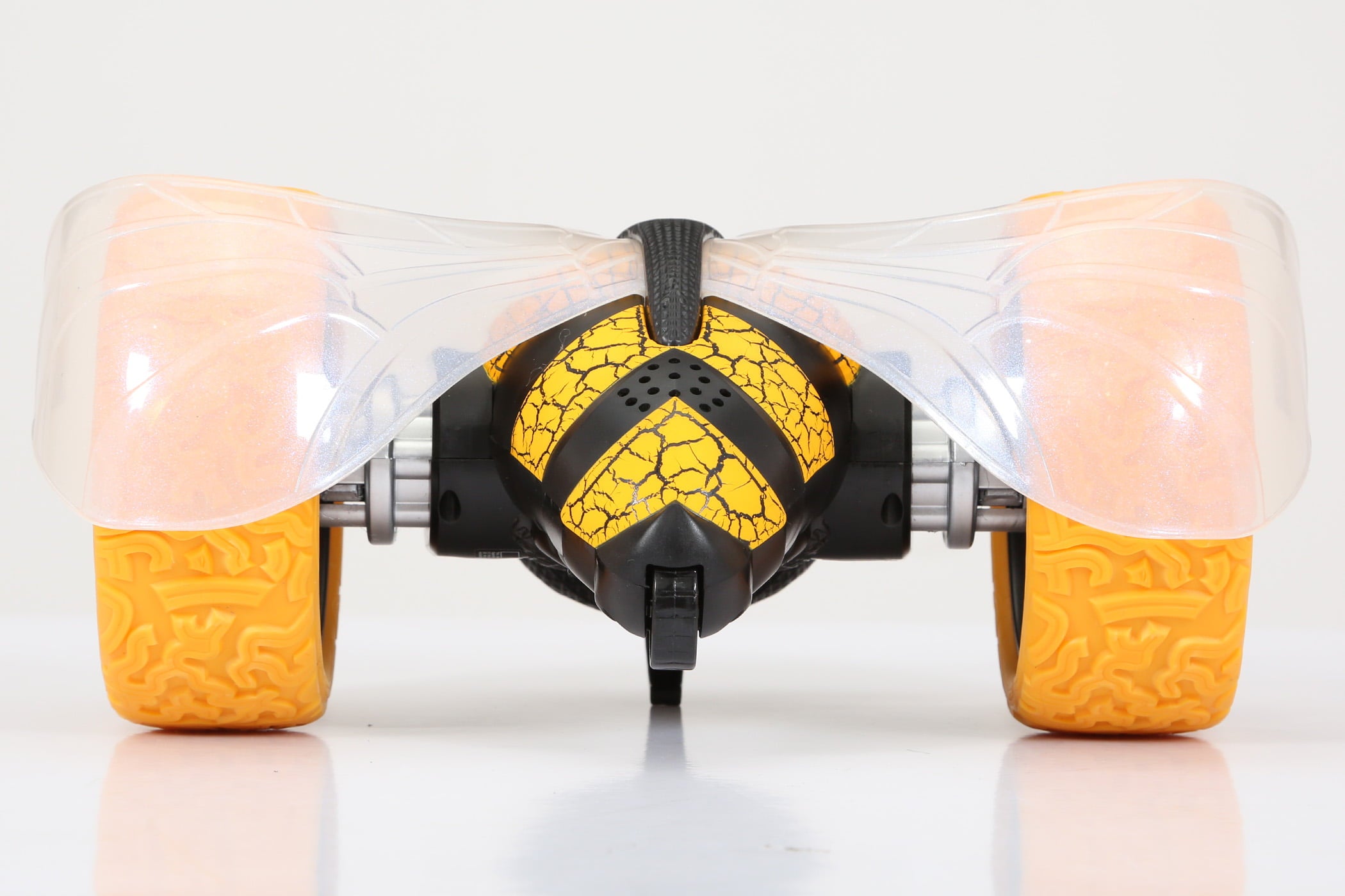 New Bright Stunt 10 inch Tumblebee Lights and Sound Battery Radio Control Toy， 3718U-2Y