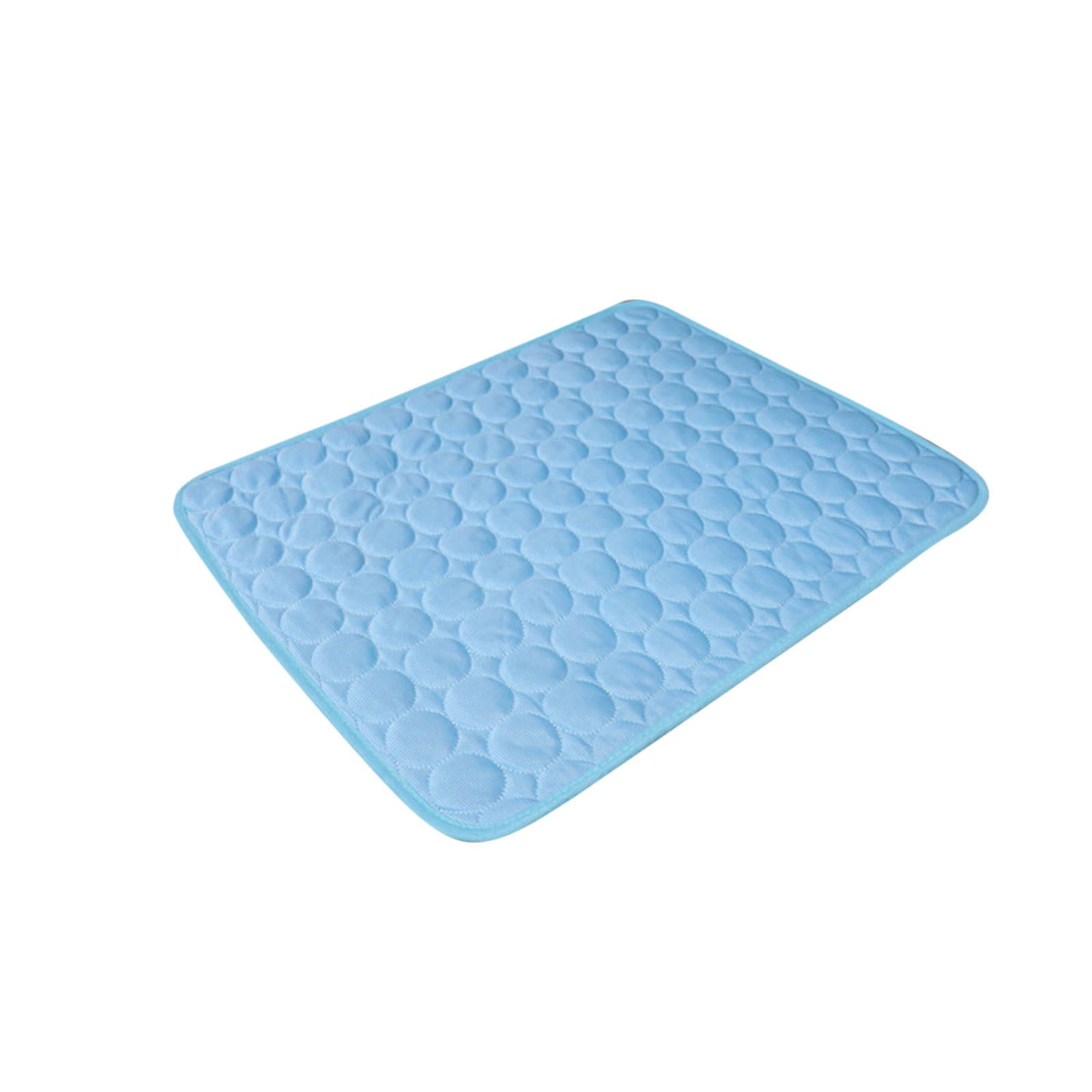 Bowake Dog Ice Silk Mat Summer Pet Mat Sleeping Mat Cooling Lce Mat