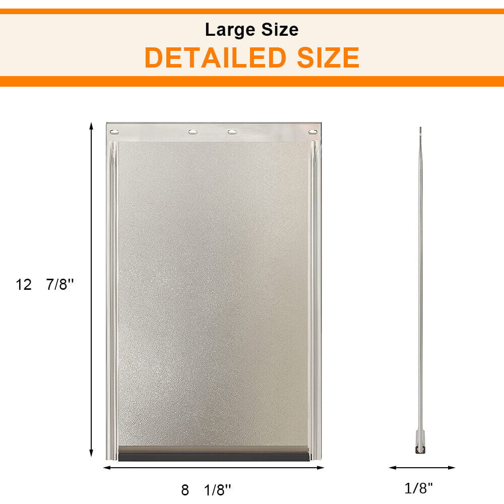 Paddsun Dog Door Replacement Flaps，Medium Dog Door Compatible with PetSafe Freedom PAC11