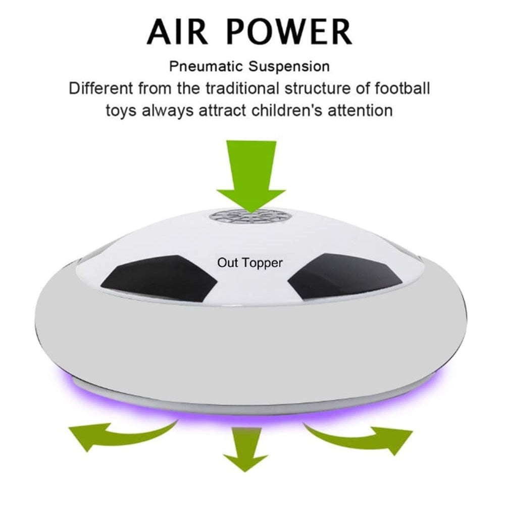 Jellydog Toy Soccer Ball - LED Soccer Ball with Foam Bumpers Indoor/Outdoor Games for Boys and Girls Christmas Gift