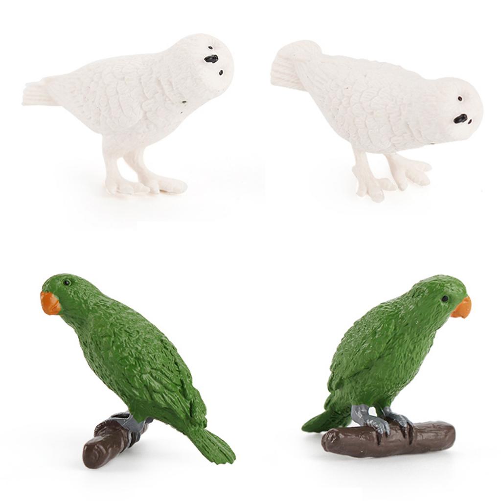 10pcs Toy Toys Toy Birds For Kids