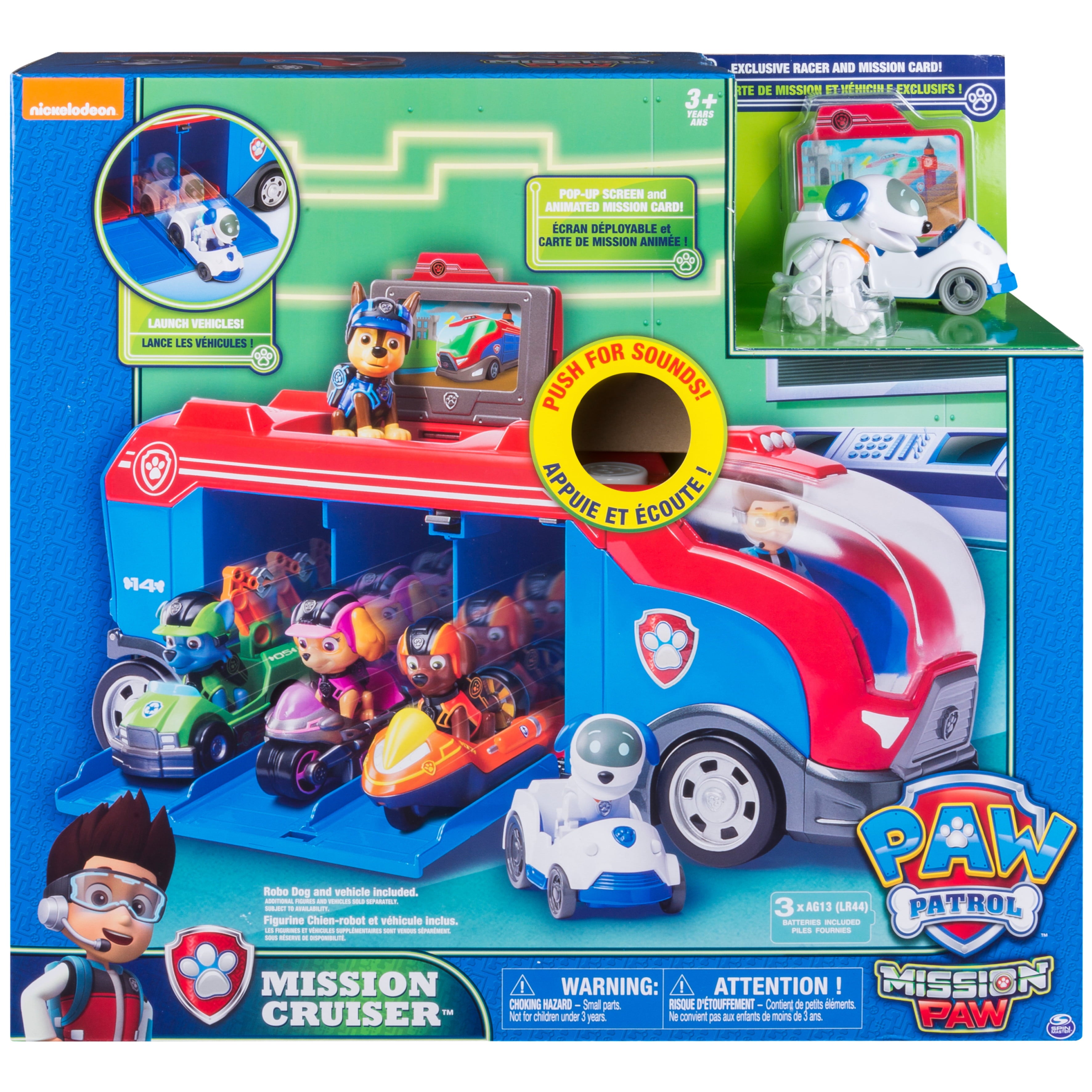 Paw Patrol Mission Paw - Mission Cruiser - Robo Dog and Vehicle